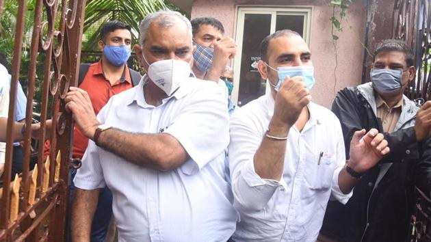 The CBI conducted an investigation at Sushant Singh Rajput’s Bandra home on Saturday.