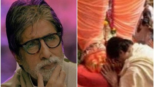 Ganesh Chaturthi 2020: Amitabh Bachchan reminisced about his previous pandal visit.