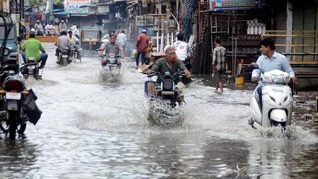 Incidents of waterlogging were reported in several parts of Bhopal, particularly from low-lying areas, a fire department official said.(ANI file photo)