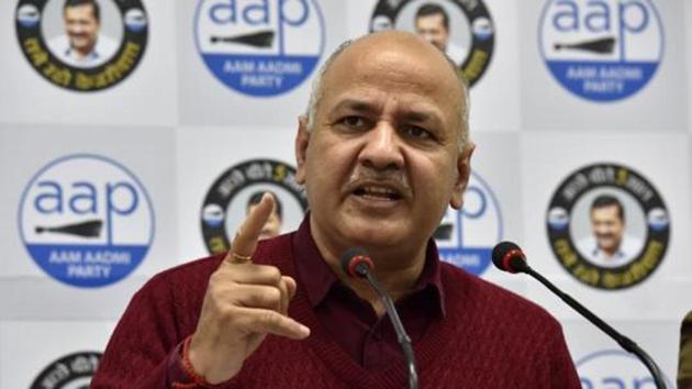 Delhi Deputy Chief Minister Manish Sisodia(Mohd Zakir/HT PHOTO) Delhi Deputy Chief Minister Manish Sisodia(Mohd Zakir/HT PHOTO)