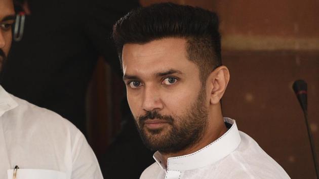 Lok Janshakti Party (LJP) President Chirag Paswan during the winter session of Parliament, in New Delhi, India in 2019. (Vipin Kumar/HT PHOTO) Lok Janshakti Party (LJP) President Chirag Paswan during the winter session of Parliament, in New Delhi, India in 2019. (Vipin Kumar/HT PHOTO)