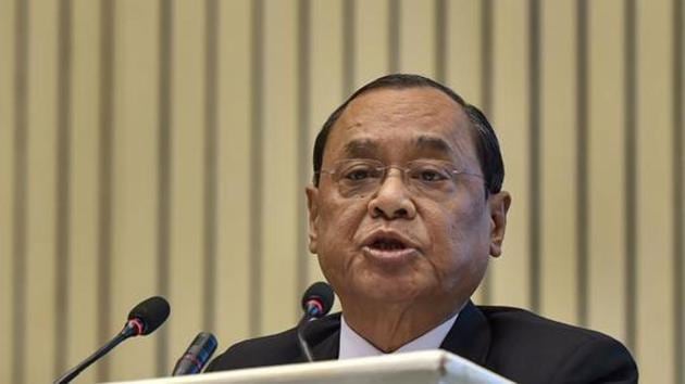 File photo: Former Chief Justice of India (CJI) Ranjan Gogoi.(PTI)