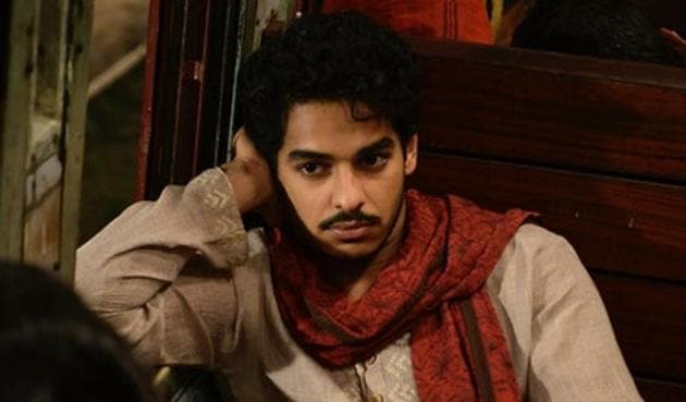 Ishaan Khatter in a still from A Suitable Boy.