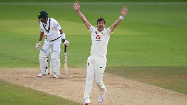 James Anderson appeals successfully against Babar Azam(Image Credit: ICC)