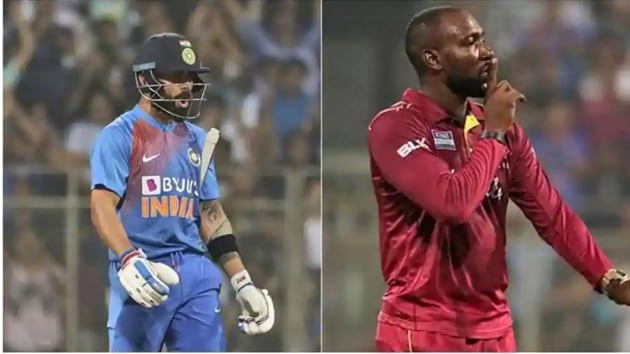 File image of Virat Kohli and Kesrick Williams.(File)