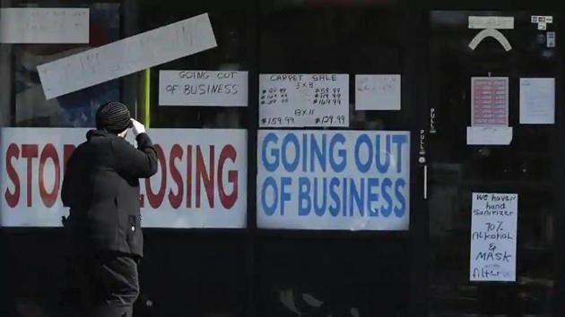 More than 18 million people were classified as temporarily unemployed in April, the most on record.(AP File Photo) More than 18 million people were classified as temporarily unemployed in April, the most on record.(AP File Photo)