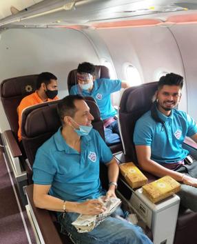 The players will also be undergoing RT-PCR tests on Day 1, 3 and 6 of their seven-day quarantine, after which all the players who return a negative report for all the three tests will be entering the bio-bubble.
