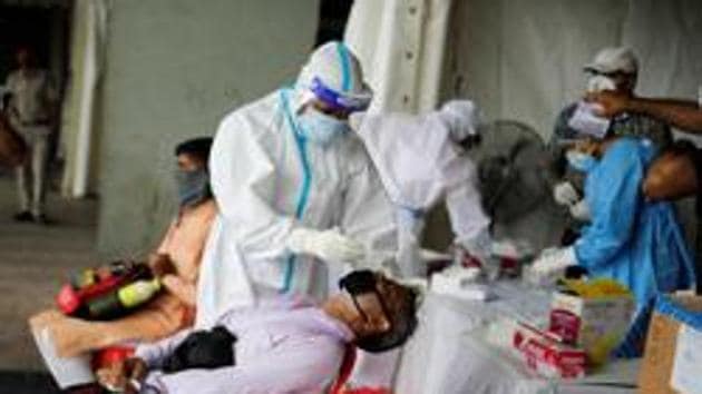 Out of the total cases, there are 14,759 active coronavirus cases in Rajasthan. (REUTERS) Out of the total cases, there are 14,759 active coronavirus cases in Rajasthan. (REUTERS)