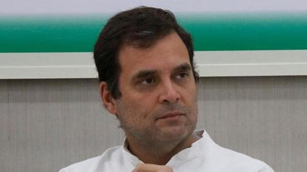 File photo of Congress leader Rahul Gandhi.(Pic courtesy: Reuters)