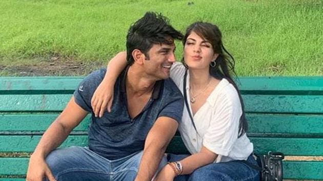 Rhea Chakraborty with Sushant Singh Rajput during a vacation. Rhea Chakraborty with Sushant Singh Rajput during a vacation.
