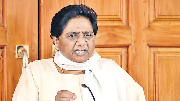 Mayawati lashed out at the Uttar Pradesh government over the law and order situation in the state.