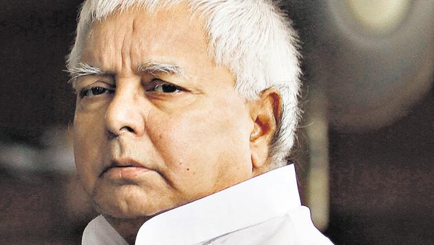 Lalu was recently shifted to RIMS director’s bungalow from a paying ward to avoid Covid-19 infection.(Arvind Yadav / Hindustan Times)
