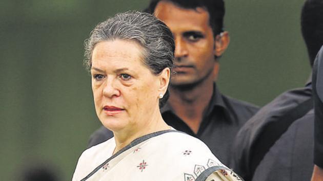 A large section of the leaders backed Sonia Gandhi at the virtual meeting.(Ajay Aggarwal/HT file photo) A large section of the leaders backed Sonia Gandhi at the virtual meeting.(Ajay Aggarwal/HT file photo)