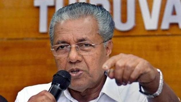 Moving the resolution Kerala CM Pinarayi Vijayan said the Centre should re-examine its decision and allow it to run the airport as a special purpose vehicle in which the state government has a majority stake.(PTI PHOTO.) Moving the resolution Kerala CM Pinarayi Vijayan said the Centre should re-examine its decision and allow it to run the airport as a special purpose vehicle in which the state government has a majority stake.(PTI PHOTO.)