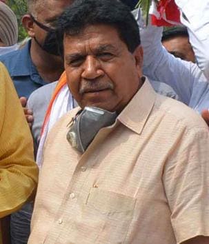 Haryana assembly Speaker Gian Chand Gupta, who tested positive on Monday, had been unwell since Friday. His political aide and nephew had tested positive on Sunday.(Sant Arora/HT file photo)