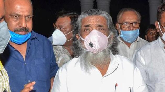 Earlier on August 7, 12 security guards posted at Shibu Soren’s official residence in Ranchi’s Morabadi ground tested positive for the viral infection.(PTI PHOTO.)