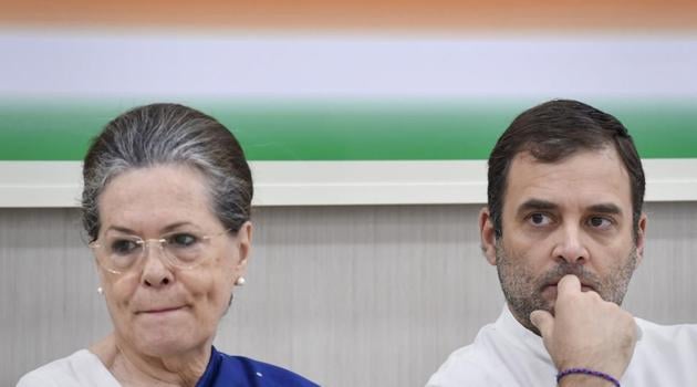 Rahul Gandhi questioned the timing of the letter written by dissenters—the Congress president was ill and the party was fighting the Bharatiya Janata Party (BJP) in Madhya Pradesh and Rajasthan.(PTI)