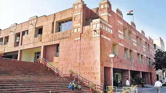 JNU administrative building.(HT file) JNU administrative building.(HT file)