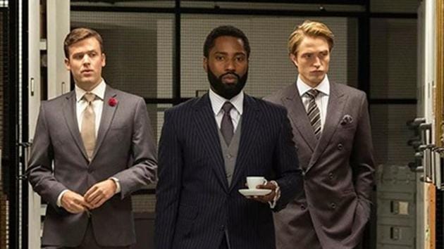 John David Washington and Robert Pattinson star in Tenet.