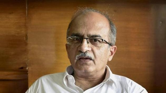 Senior advocate Prashant Bhushan has declined to apologise for his tweets criticising the Supreme Court.(PTI File Photo)