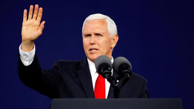US Vice President Mike Pence.(Reuters)