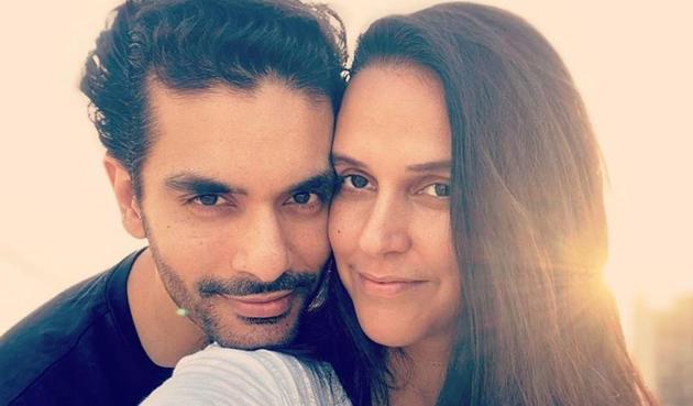 Neha Dhupia married Angad Bedi in May 2018.