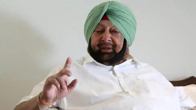 Participating in the video-conference of the seven non-NDA ruled chief ministers with Congress national president Sonia Gandhi, chief minister Captain Amarinder Singh said: “If this is the state of legislators and ministers, one can only imagine how grave the situation is on the ground.”(HT file photo)
