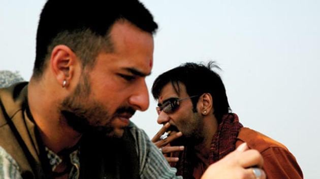 Saif Ali Khan played Langda Tyagi in Omkara. Saif Ali Khan played Langda Tyagi in Omkara.
