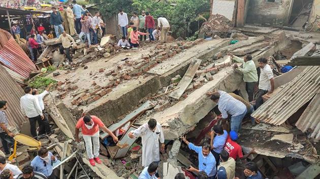 The rescue work came to an end on Wednesday morning after the recovery of the two bodies. (PTI) The rescue work came to an end on Wednesday morning after the recovery of the two bodies. (PTI)