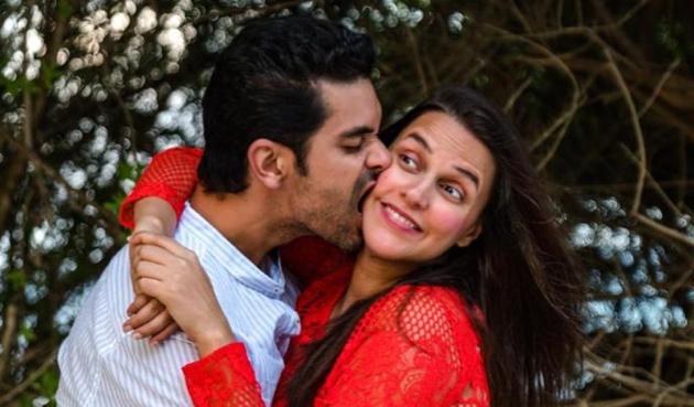 Angad Bedi wished his ‘pillar of support’ Neha Dhupia a very happy birthday. Angad Bedi wished his ‘pillar of support’ Neha Dhupia a very happy birthday.