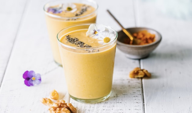 For a flavoursome spin to traditional turmeric milk, one can add ginger, cinnamon, fennel, vanilla, honey, coconut or walnuts.