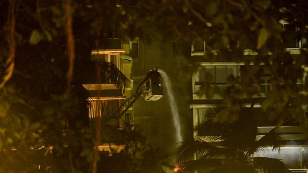 Several fire engines were rushed to the spot and firefighters managed to douse the flames at around 1.30 am on Thursday, he said.(Pramod Thakur/HT file photo. Representative image)
