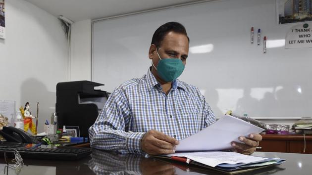The allegation was made by Delhi health minister Satyendar Jain in a letter to home ministry on August 27. (Arvind Yadav/HT File Photo) The allegation was made by Delhi health minister Satyendar Jain in a letter to home ministry on August 27. (Arvind Yadav/HT File Photo)