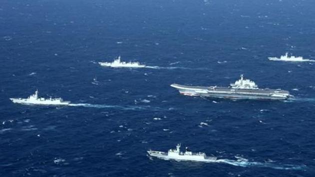 These are first SCS-centric curbs announced by the Trump administration after a recent shift in policy from indifference to a full-fledged embrace of an international tribunal’s 2016 order rejecting all of China’s claims in the South China Sea. (Image used for representation). (AFP PHOTO.) These are first SCS-centric curbs announced by the Trump administration after a recent shift in policy from indifference to a full-fledged embrace of an international tribunal’s 2016 order rejecting all of China’s claims in the South China Sea. (Image used for representation). (AFP PHOTO.)