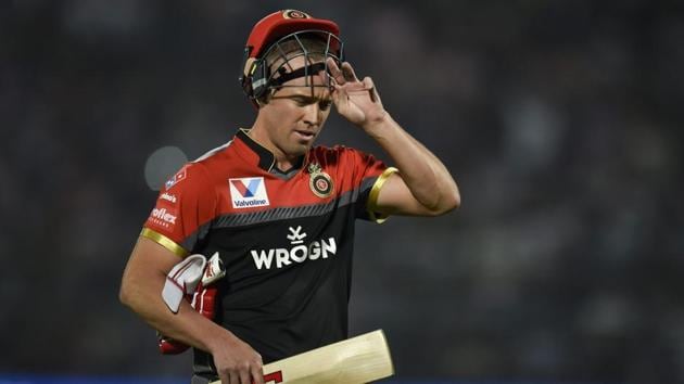 RCB batsman AB de Villiers(PTI)