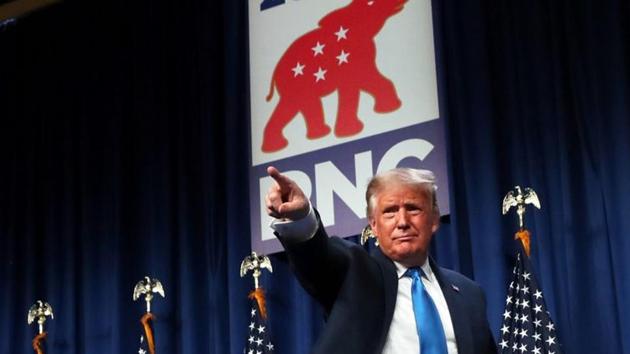 Trump issued an executive order August 14 forcing TikTok’s Chinese owner to divest its US assets, citing national security grounds.(Reuters Photo) Trump issued an executive order August 14 forcing TikTok’s Chinese owner to divest its US assets, citing national security grounds.(Reuters Photo)