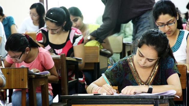 The university said it would conduct the second phase of open-book exams for the students who did not appear in the first phase held from August 10 to August 31.(HT Archive)