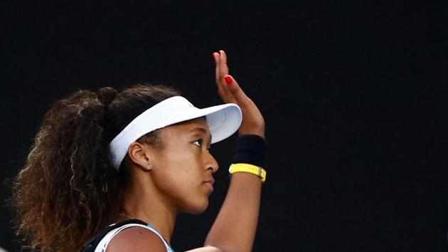 Tennis - Australian Open - Third Round - Melbourne Park, Melbourne, Australia - January 24, 2020. Japan's Naomi Osaka looks dejected after the match against Cori Gauff of the U.S. REUTERS/Hannah Mckay/Files(REUTERS)