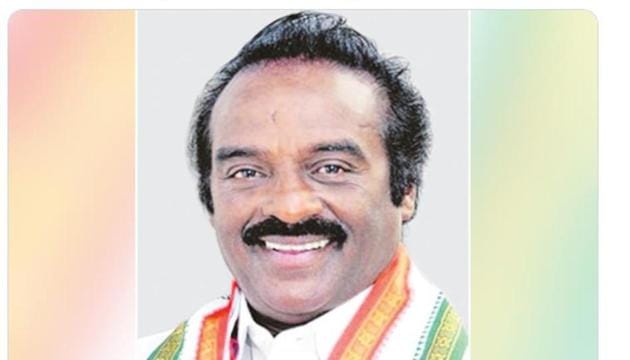 Congress MP from Tamil Nadu’s Kanyakumari, H Vasanthakumar(Twitter.com / Congress)
