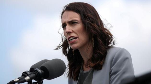 With restrictions to scale back on Sunday, Ardern said in a Facebook post she was taking matters into her own hands before masks become compulsory on public transport across the country the following day.(Reuters file photo)
