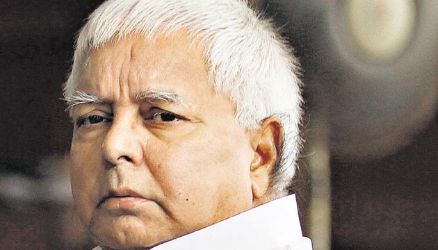File photo: RJD Chief Lalu Prasad Yadav.(Arvind Yadav / Hindustan Times) File photo: RJD Chief Lalu Prasad Yadav.(Arvind Yadav / Hindustan Times)