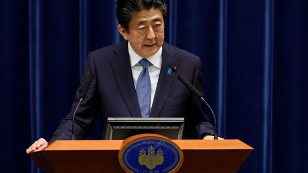 Japanese Prime Minister Shinzo Abe has battled the chronic disease ulcerative colitis for years.(Reuters file photo)