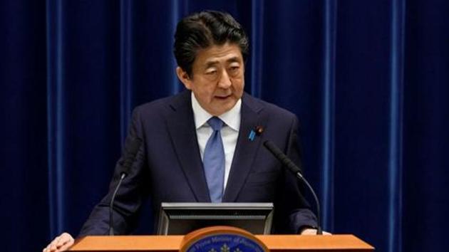 Japanese Prime Minister Shinzo Abe speaks at a news conference at the prime minister's official residence in Tokyo, Japan. (Reuters) Japanese Prime Minister Shinzo Abe speaks at a news conference at the prime minister's official residence in Tokyo, Japan. (Reuters)