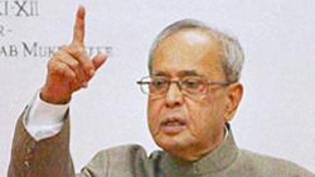 Pranab Mukherjee has also tested positive for the coronavirus disease (Covid-19).(PTI photo)