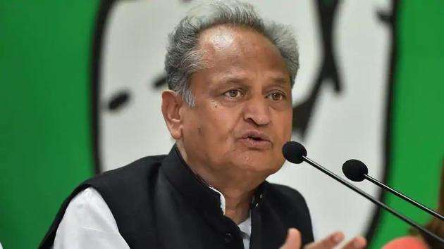 Rajasthan Chief Minister Ashok Gehlot.(PTI file) Rajasthan Chief Minister Ashok Gehlot.(PTI file)