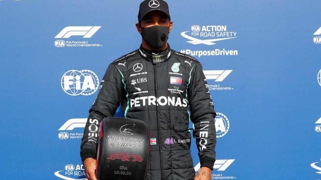 Lewis Hamilton is primed to extend his championship lead.(AP Photo)