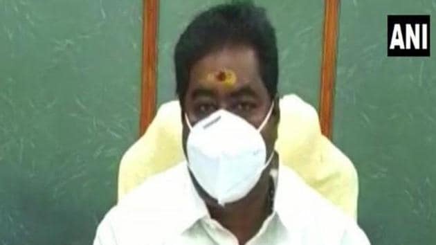 RKR Anantharaman, Puducherry MLA.(ANI) RKR Anantharaman, Puducherry MLA.(ANI)