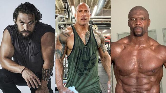 Dwayne Johnson, Hugh Jackman, Chris Pratt: These celebrity dads over 40 are  setting lockdown fitness goals