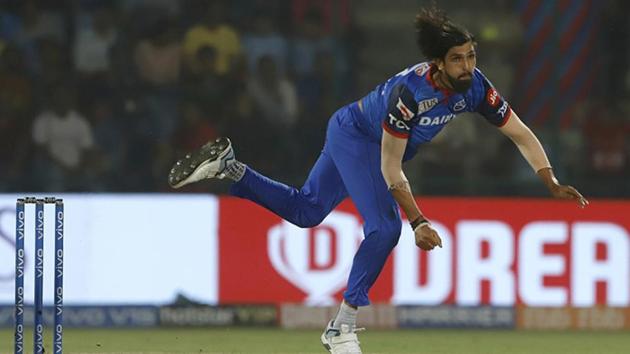 Ishant Sharma in action for Delhi Capitals.(IPL Image)