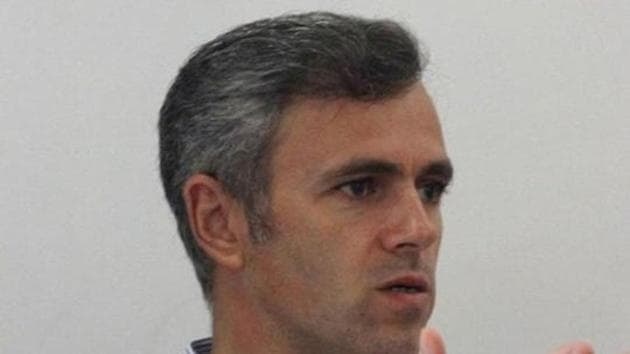 Former Jammu and Kashmir chief minister Omar Abdullah.(HT Photo)